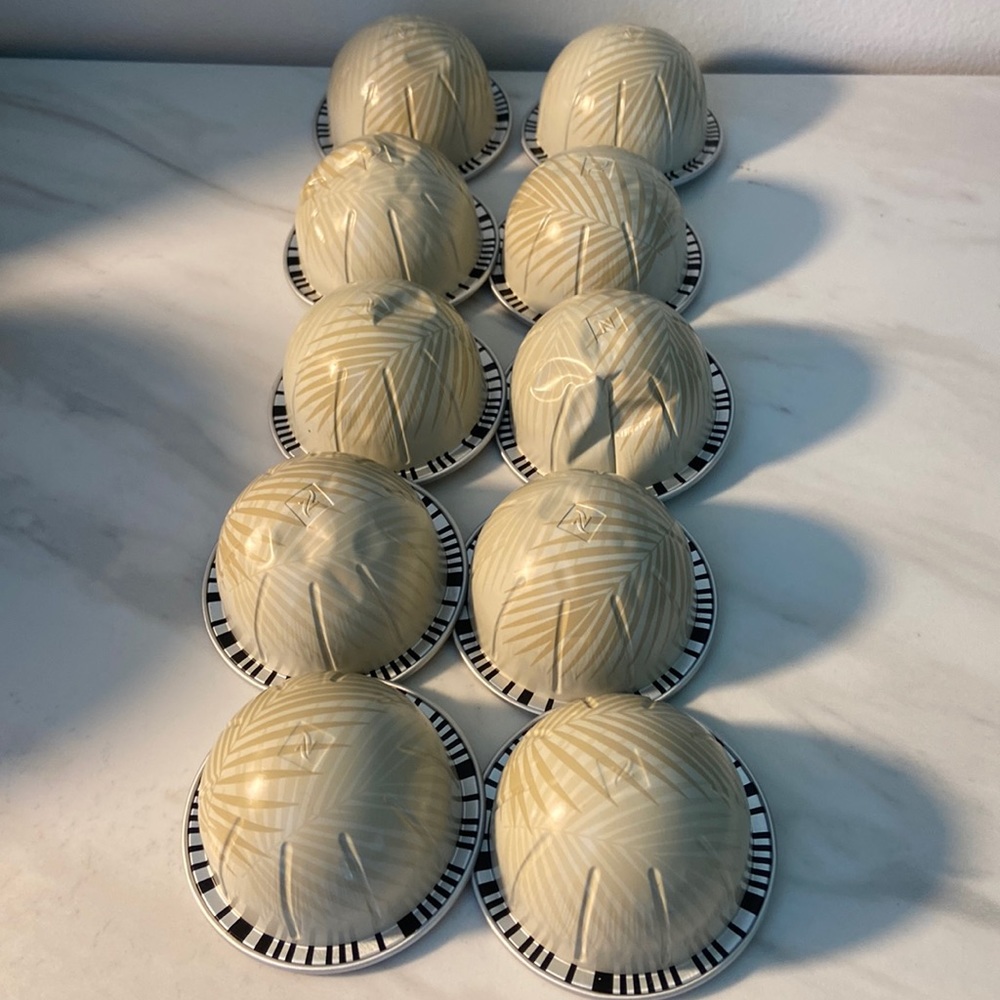 10 pods of coconut nespresso